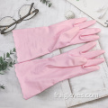 Gants de mélange ménage de nettoyage de cuisine rose gants ménagers